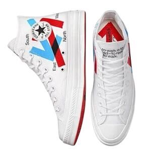 Converse x Patta x Experimental Jetset Chuck 70 High Top Shoe Size 9 New in Box